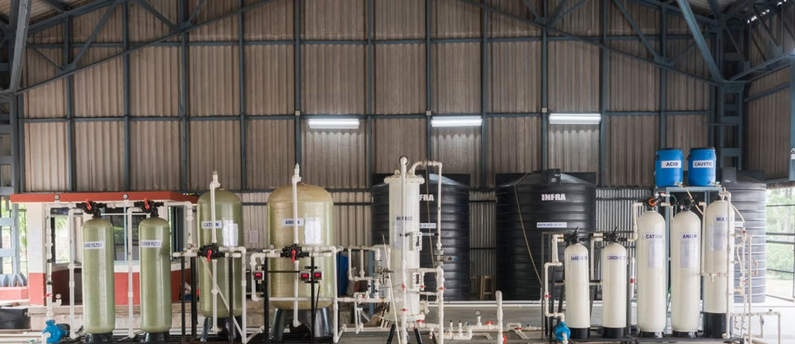 Deionization (DM) plant